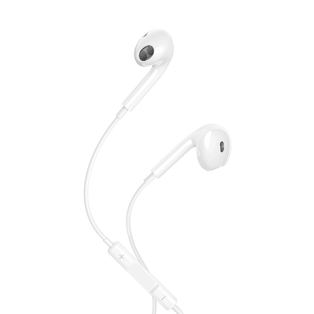 Maxlife In-ear Handsfree Ακουστικά με Βύσμα USB-C Λευκό