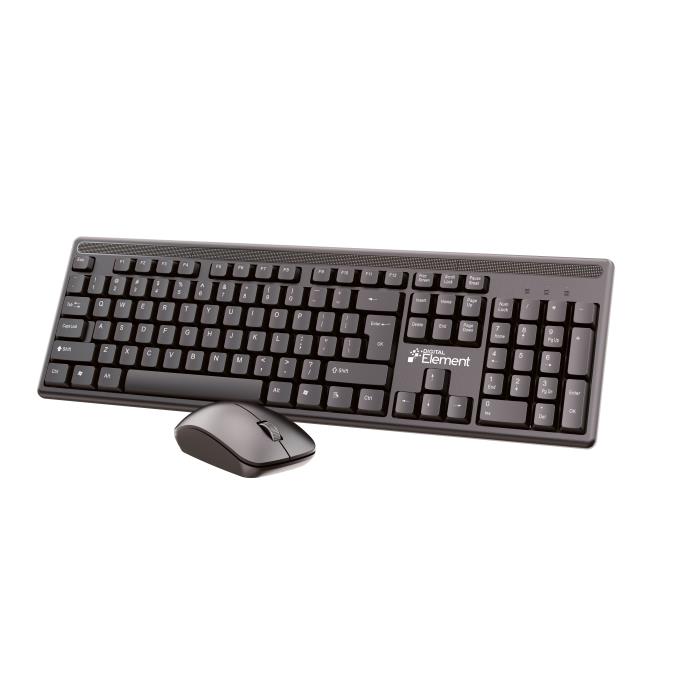 Ασύρματο Πληκτρολόγιο & Ποντίκι Element KB-255WMS v2.0
