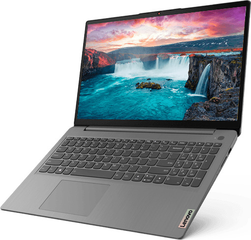 Lenovo IdeaPad 3-15 FullHD-IPS Ryzen5-5500 16GB SSD512 W10 ArcticGrey