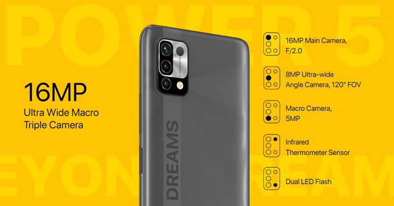 UmiDigi Power 5 (3GB/64GB) Saphire Blue