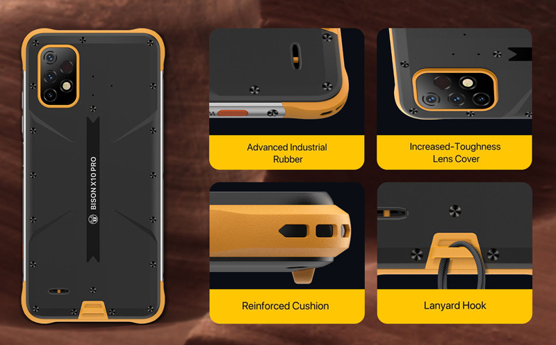 UmiDigi Bison X10 Pro (4GB/128GB) Supersonic Yellow