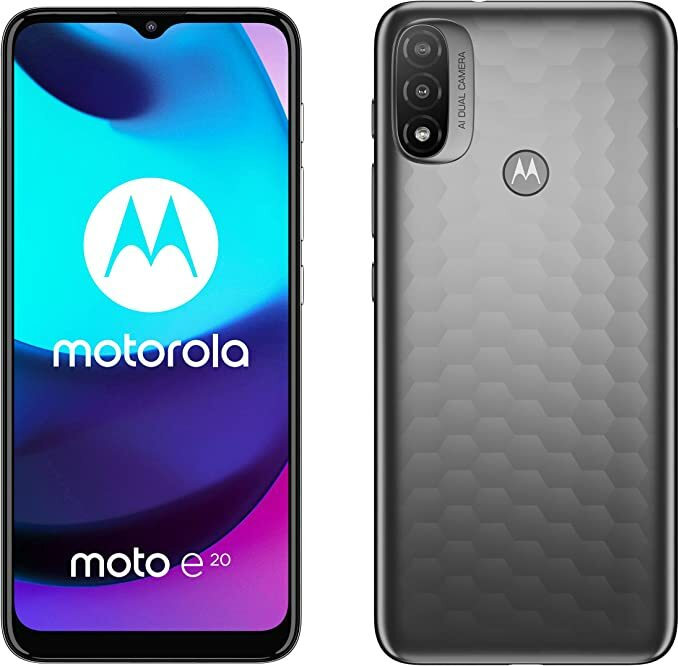 Motorola Moto E20 Dual SIM (2GB/32GB) Graphite Grey