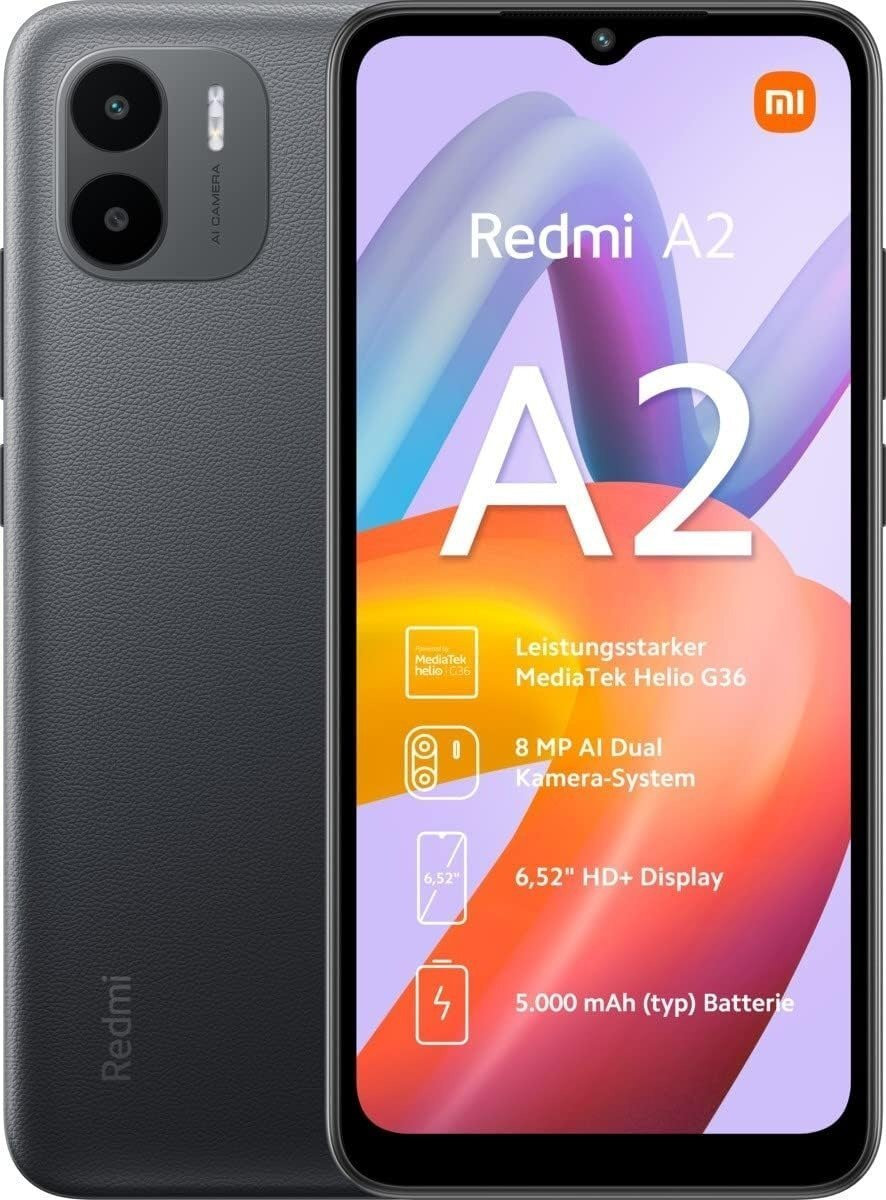 Xiaomi Redmi A2 Dual SIM (2GB/32GB) Μαύρο