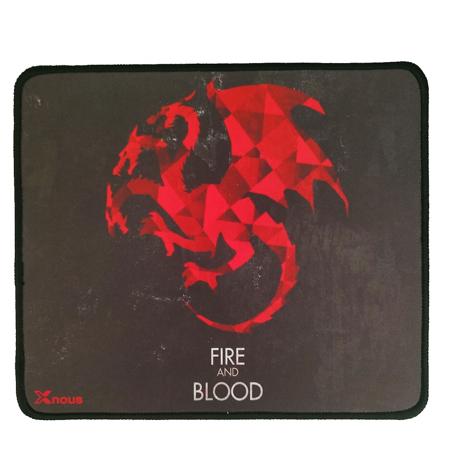 Mousepad Xnous Red Dragon (21cm x 25 cm x 3 mm)
