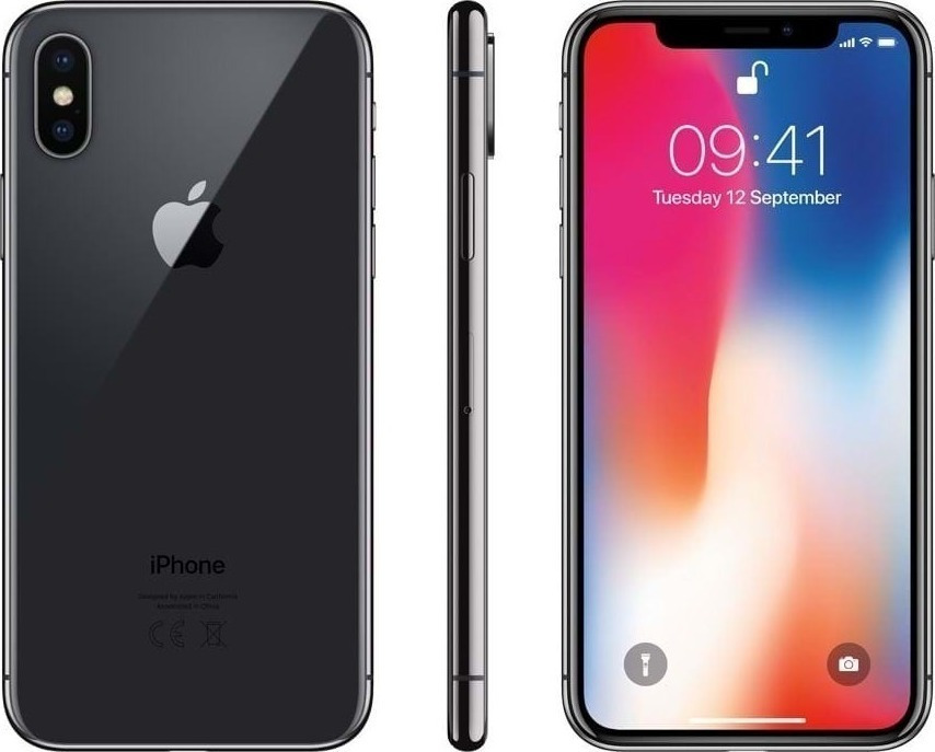 Apple iPhone X (3GB/64GB)  Space Gray Μεταχειρισμένο