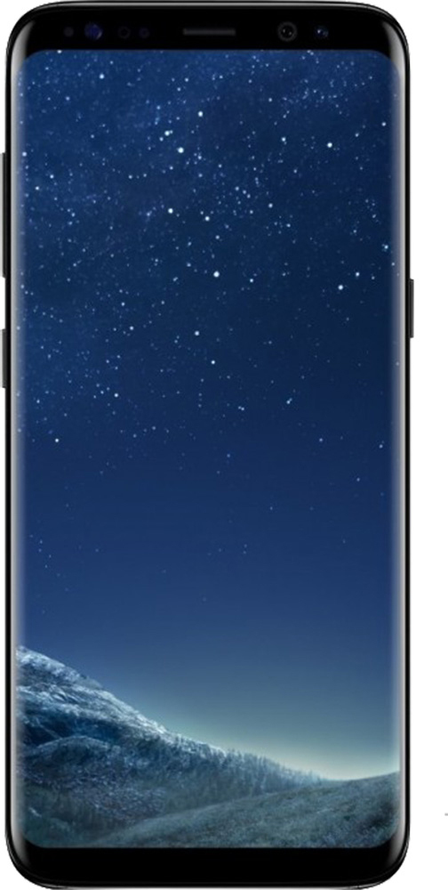 SAMSUNG G955F Galaxy S8 Plus  (4GB/64GB) Single SIM Midnight Black