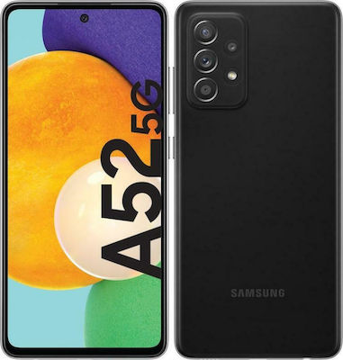 Samsung Galaxy A52 5G Dual SIM (6GB/128GB) Awesome Black
