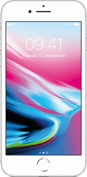 Apple iPhone 8 Single SIM (2GB/128GB) Ασημί