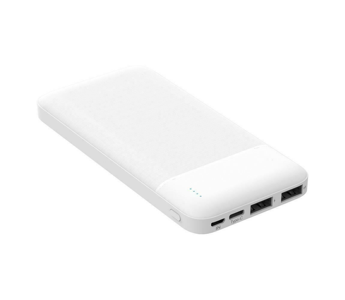 Platinet PMPB10W705B Power Bank 10000mAh με 2 Θύρες USB-A και Θύρα USB-C