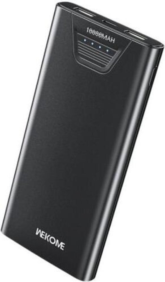 WK WP-101 Power Bank 10000mAh 12W με 2 Θύρες USB-A Μαύρο