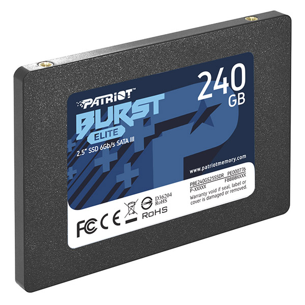 SSD PATRIOT PBE240GS25SSDR BURST ELITE 240GB 2.5'' SATA 3