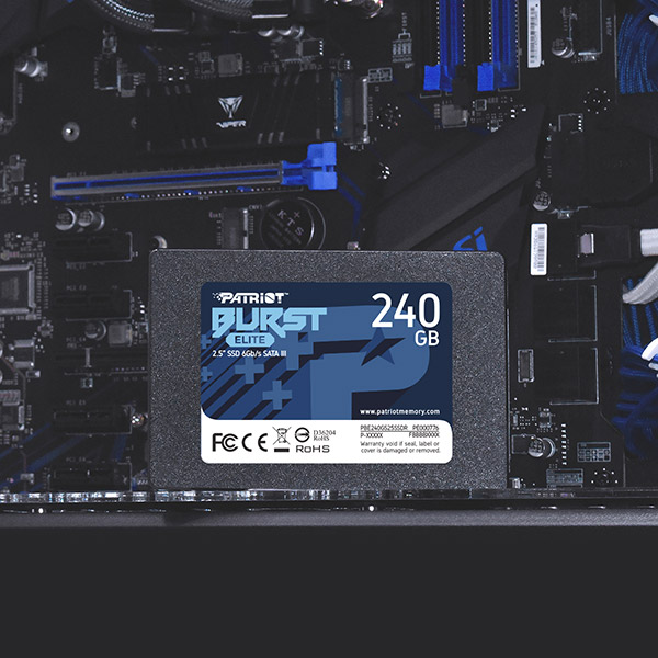 SSD PATRIOT PBE240GS25SSDR BURST ELITE 240GB 2.5'' SATA 3