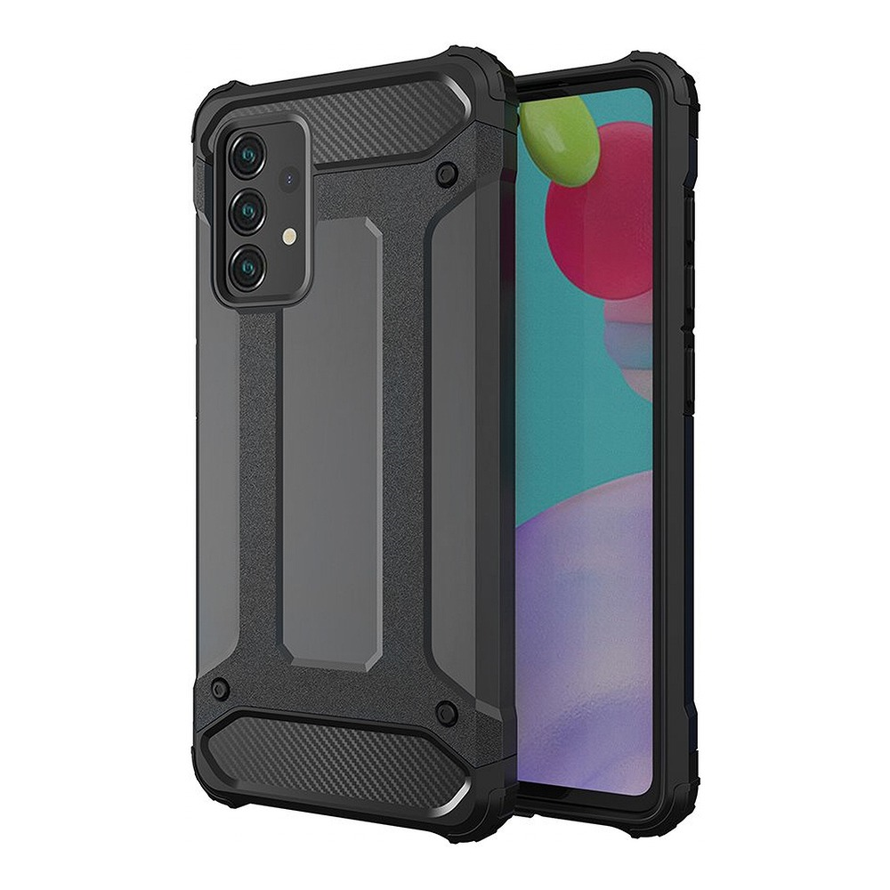 Θήκη SAMSUNG Galaxy A52 / A52 5G / A52s - ΣΙΛΙΚΟΝΗΣ TPU ARMOR ΜΑΥΡΗ
