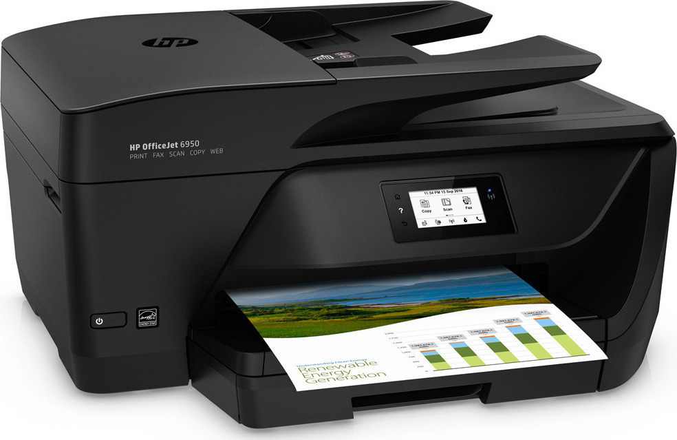 HP OfficeJet 6950 AiO Έγχρωμο Πολυμηχάνημα Inkjet με WiFi και Mobile Print