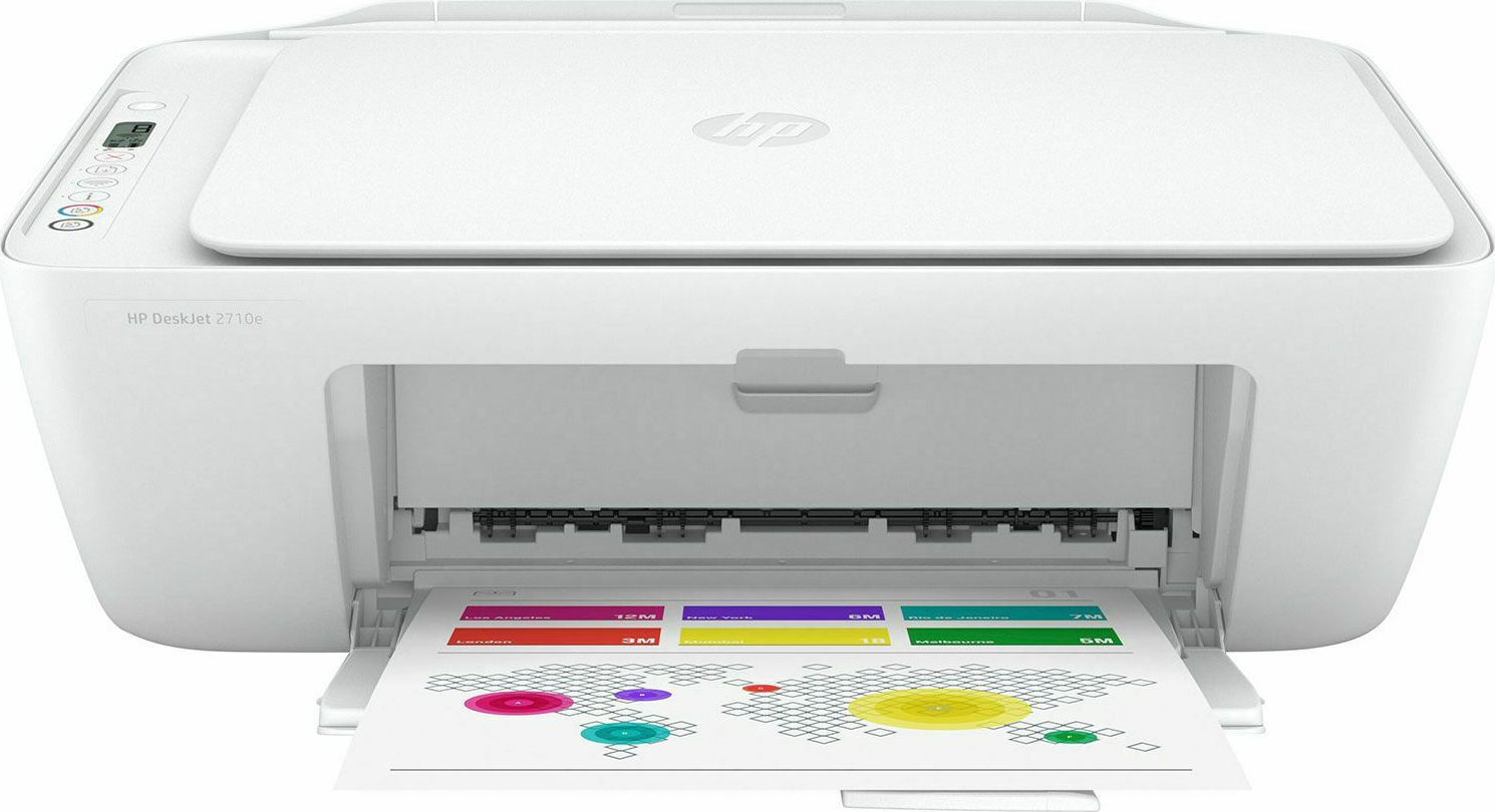 HP Deskjet 2710e All-in-One Έγχρωμο Πολυμηχάνημα Inkjet με WiFi και Mobile Print