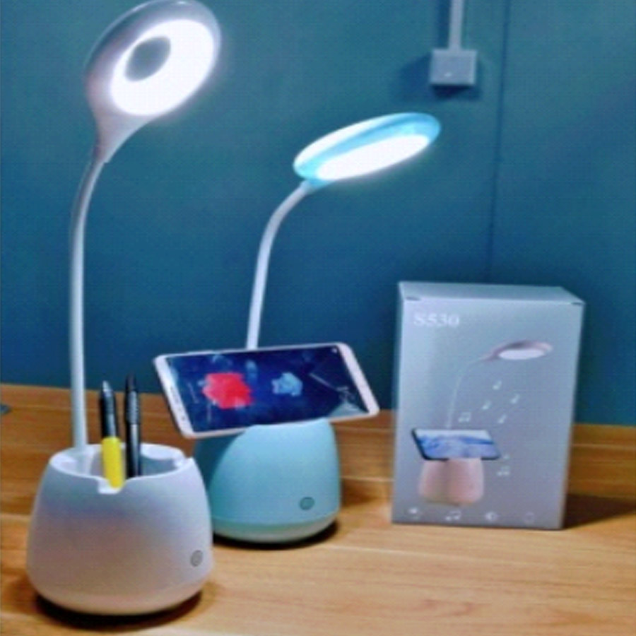 Φωτιστικό Γραφείο Led με Bluetooth Ηχείο (άσπρο)