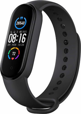 Xiaomi Mi Smart Band 5 Αδιάβροχο με Παλμογράφο Μαύρο