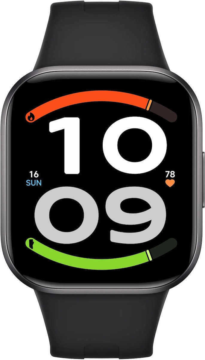 Xiaomi Redmi Watch 6 Active 45mm με Παλμογράφο (Μαύρο)