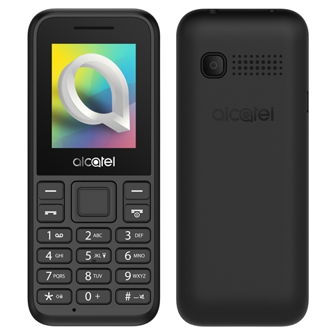 ALCATEL OT-1066D DUAL SIM, BLACK