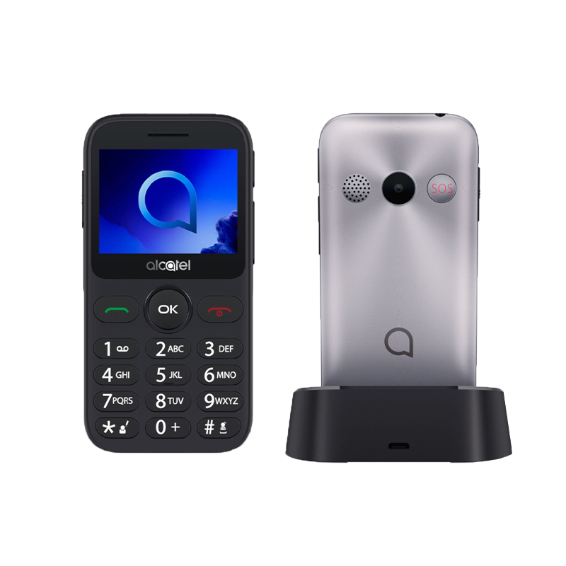 ALCATEL OT-2019G SINGLE SIM, SILVER