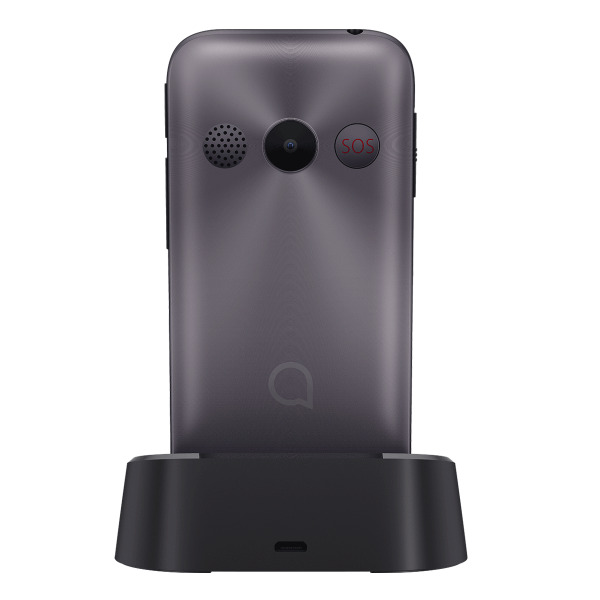 Alcatel 2020X Single SIM Κινητό με Κουμπιά Γκρι