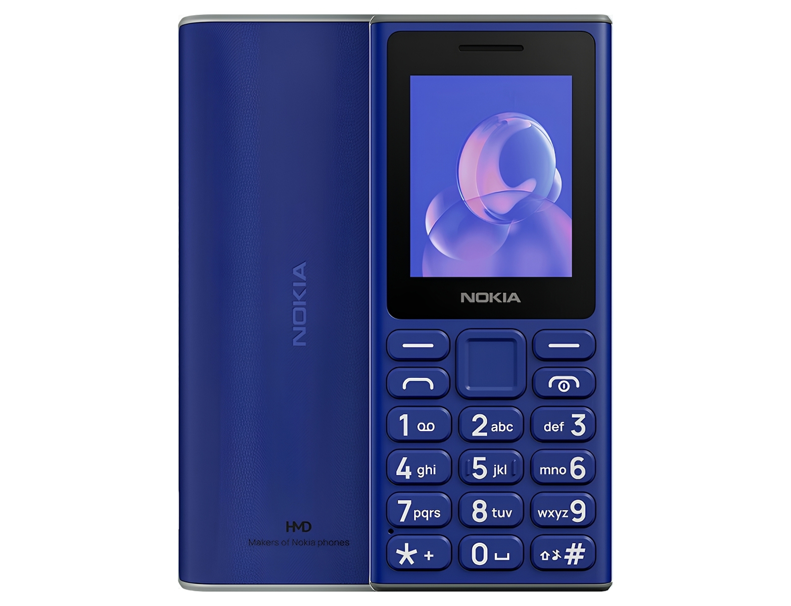 Nokia 105 (2024) Dual SIM Κινητό με Κουμπιά (Ελληνικό Μενού) Μπλε
