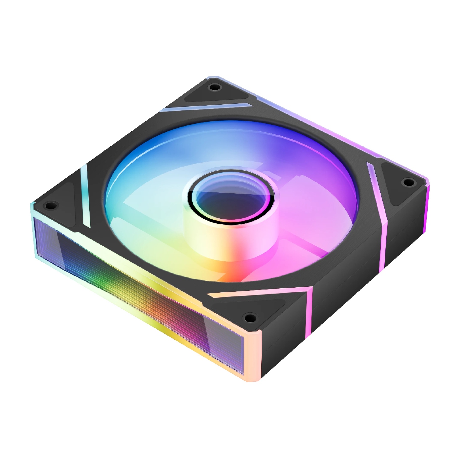 1stPlayer Fan 120mm FC(AP) – Infinity Mirror ARGB – Black